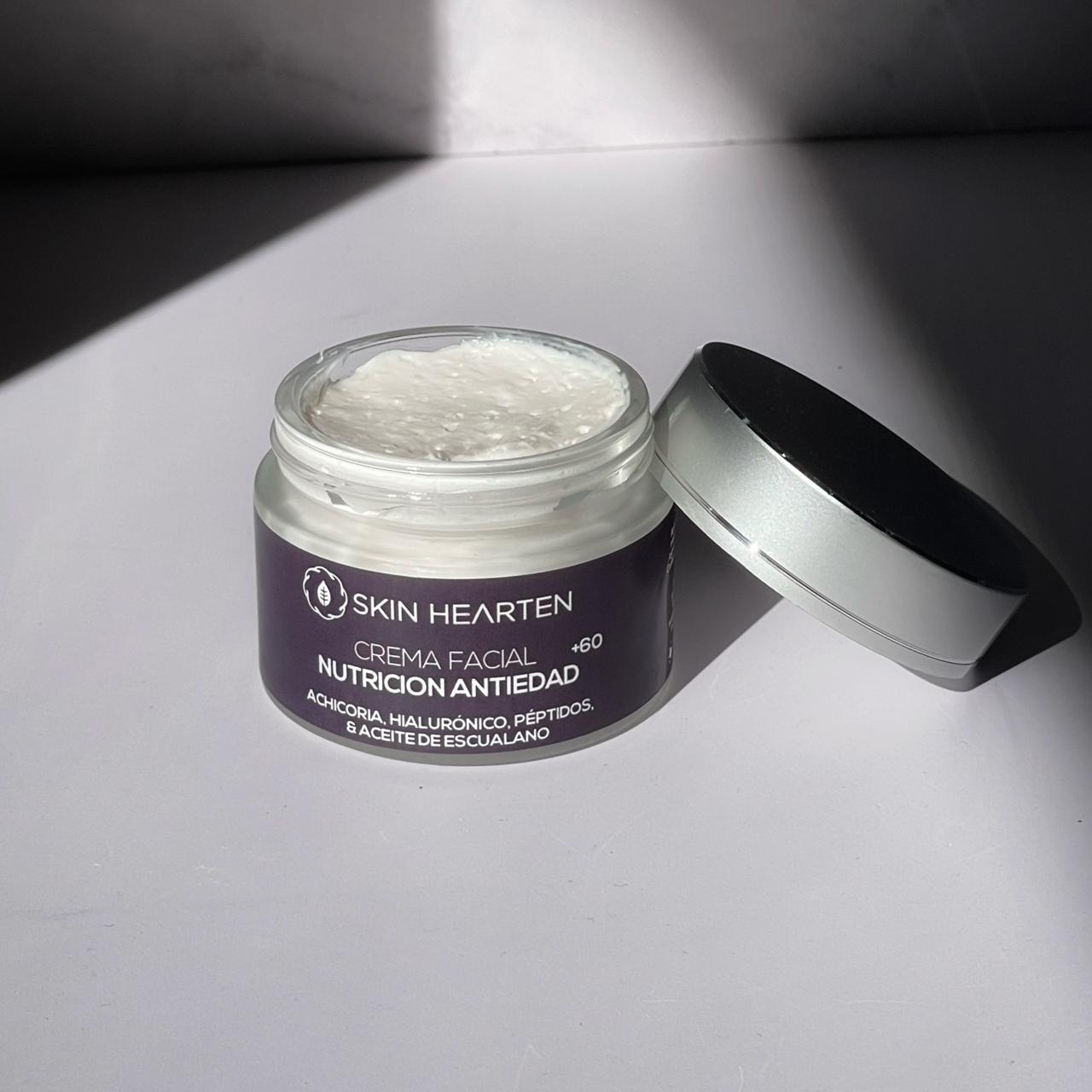 Crema facial antiedad 60+