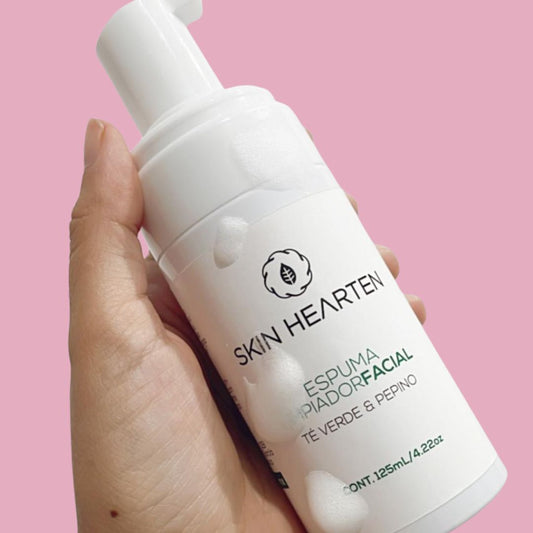 Espuma facial - Té verde