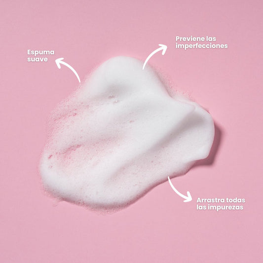 Espuma facial - Té verde